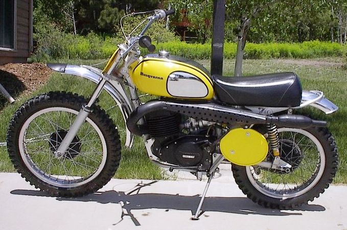Husqvarna 450 Dirt Bike. 1973 husqvarna 450